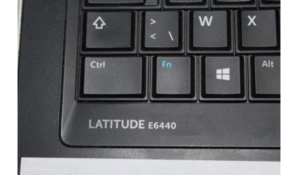 laptop DELL, type Latitude E6440, Intel core i5, werking niet gekend, zonder kabels, paswoord niet gekend